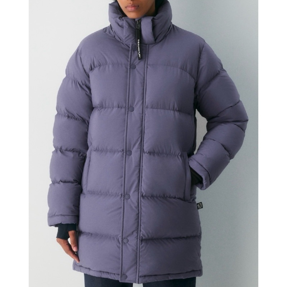 NEW ARITZIA THE SUPER PUFF Mid Jacket in Strobe Purple Mauve